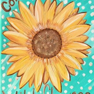 Consider the Wildflowers Hand Painted Bible